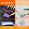 Fabric Markers for Clothes 24 Colors Set Acrylic Canvas Markers, Dual Brush Tip Markers for Coloring Markers No Bleeding, DIY Tooli Art Acrylic Paint Pens for Rock